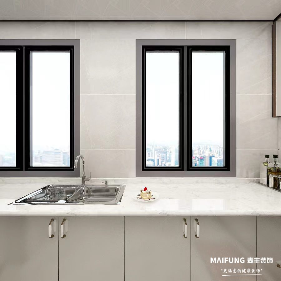 厨房.jpg 长城花园三室新中式风格装修方案.jpg